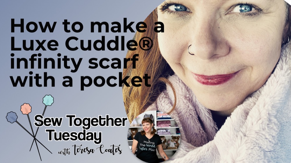 Video How To Sew A Luxe Cuddle® Infinity Pocket Scarf